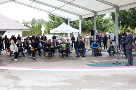 Otvoritev hodnika in kolesarske steze Cerknica  Dolenje Jezero 18 FOTO LJUBO VUKELIČ